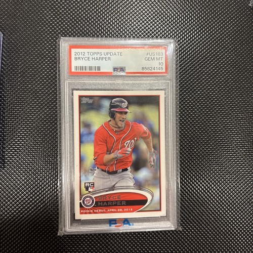 2012 Topps Update Bryce Harper #US183 PSA 10 Flagship Rookie Debut RC