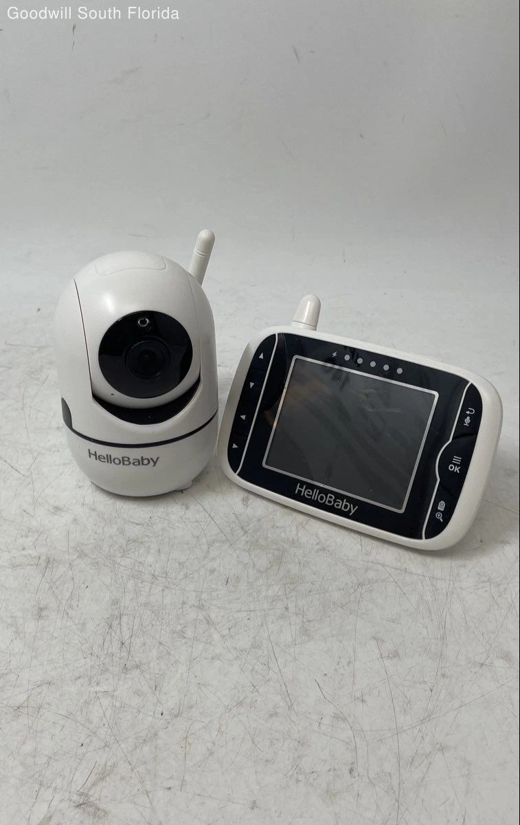 HelloBaby HB65RX White 3.2 In LCD Screen Baby Monitor Wireless Camera Not Tested
Opens in a new wind