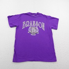 Vintage Branson Missouri Shirt Mens Medium Purple Single Stitch 90s Made In USA