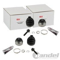 2X NTY Antriebswellengelenk Satz Vorne Beidseitig Passend FüR BMW X3 X4