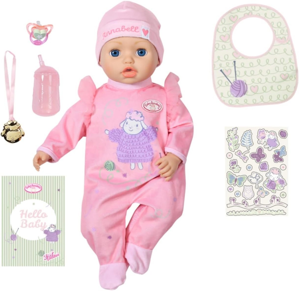 Baby Annabell Interactive Active Annabell 43cm Soft Doll