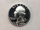 1976-S PROOF 40% silver WASHINGTON Quarter. Pf 1/4 $. 1776-1976 bicentennial