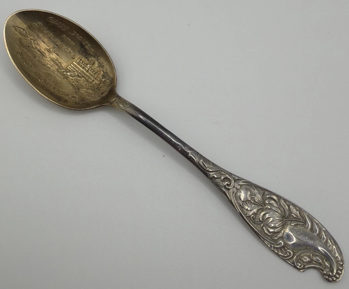 sterling グリーンフィールドビレッジ スプーン Shreve & Co. Antique US Sterling Silver Souvenir Spoons for sale