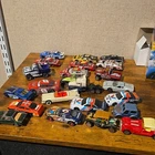 Hotwheels & Matchbox Lot Of 23 Loose Assortment Stockcars, Trucks, Rigs, Racecar
