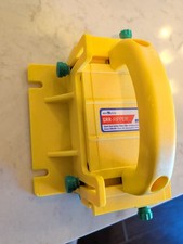 MicroJig GRR-RIPPER Table Saw Push Block, Yellow/Green Plastic, 1 Pack