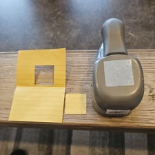 EK Success Paper Shaper 1 3/8" Square Paper Punch Scrapbooking Card Making