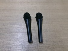 LOT OF 2 SHURE SUPERCARDIOID DYNAMIC MICROPHONES SM87A