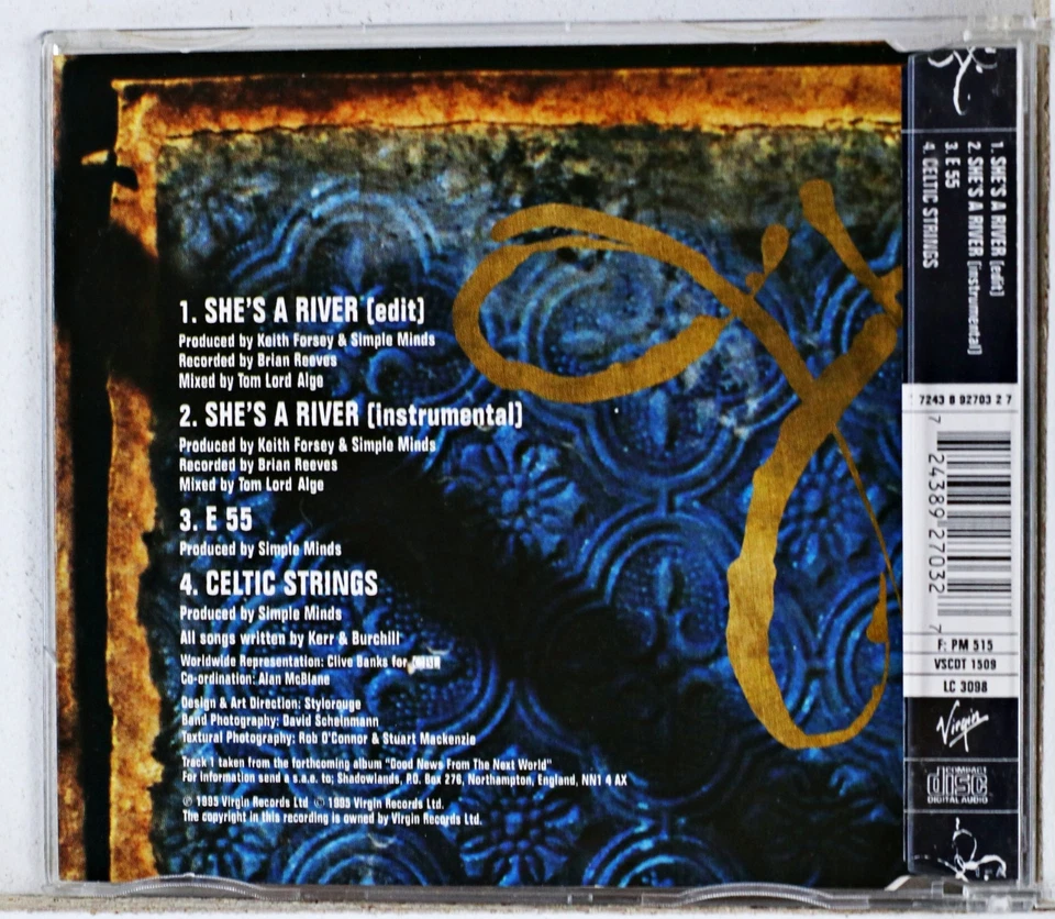Simple Minds - She's A River (CD 1995) - Image 2 of 2