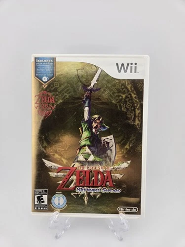 The Legend of Zelda Skyward Sword (Nintendo Wii) Complete CIB + Music CD Tested