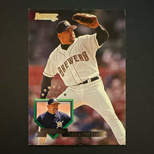 1994 Donruss Mike Fetters Rookie Card #503 Milwaukee Brewers MLB Baseball. rookie card picture