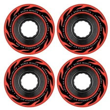 Bones Skateboard Wheels 56mm Eternal Flame Rough Riders ATF 80A Red