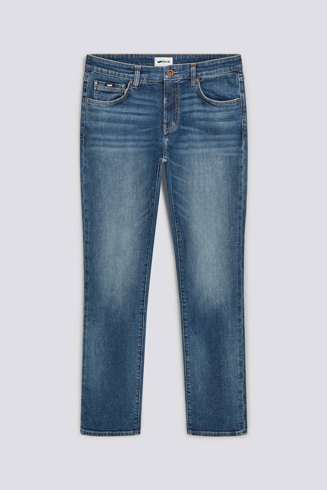 Gas Jeans Jeans Albert Simple Jeans - Gre 32-46 Herrenbekleidung Jeans 21690₽