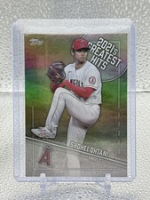 2022 Topps Shohei Ohtani 2021's Greatest Hits #21GH-10 Angels