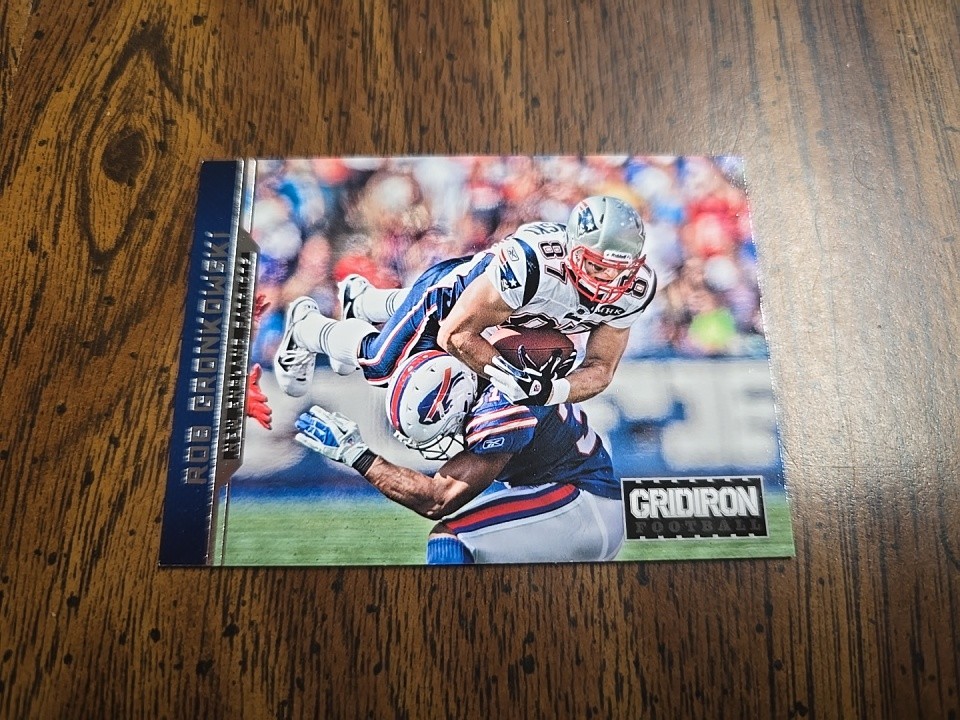 2012 Panini Gridiron #115 Rob Gronkowski New England Patriots Football