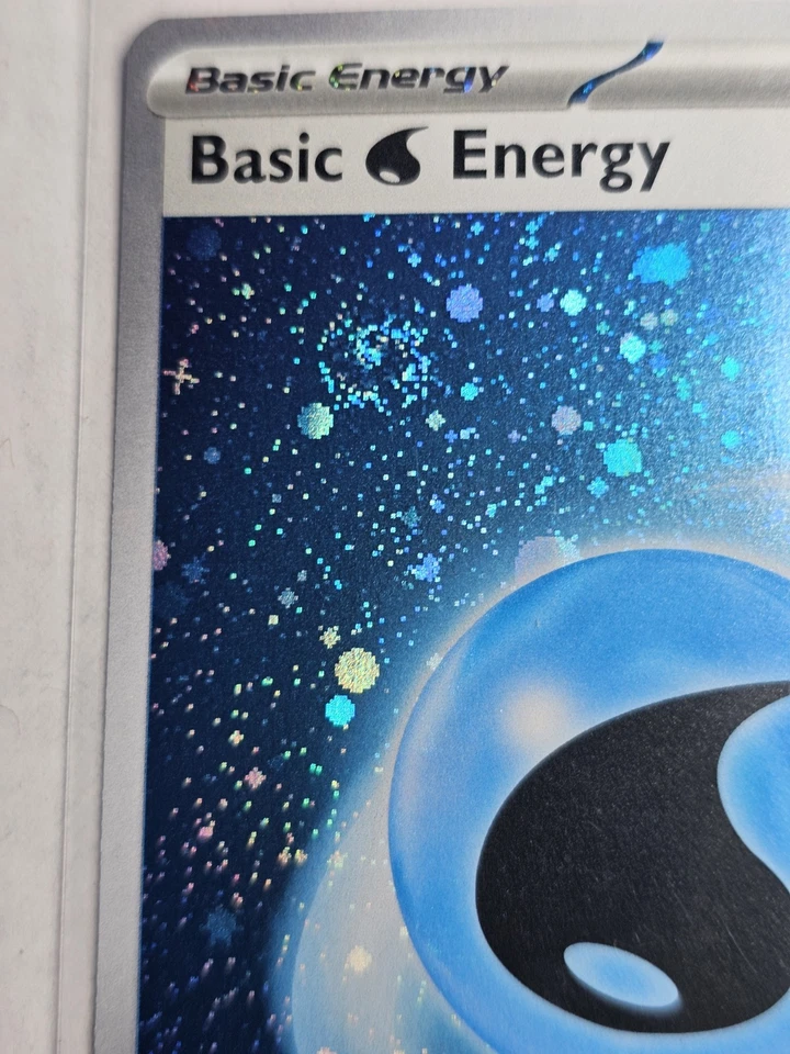 3 SWIRLS🌀Basic Water Energy (Cosmos Holo) 003 Sv01: Scarlet & Violet Base Set - Image 2 of 4