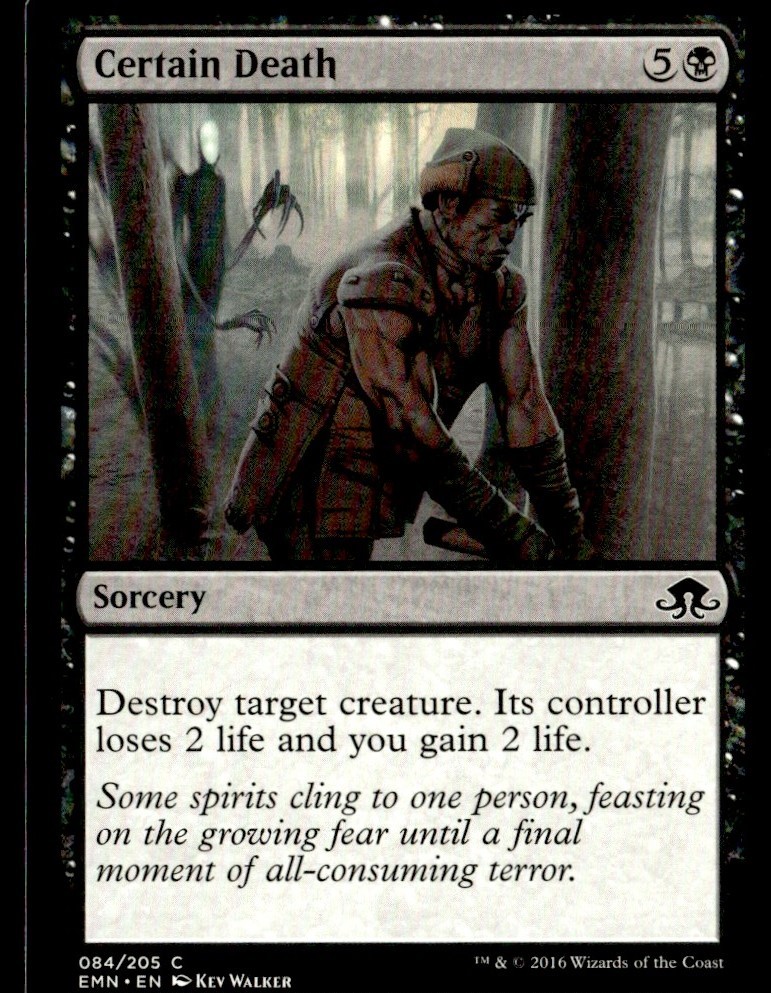 2016 Eldritch Moon Certain Death Expansion/Common #84