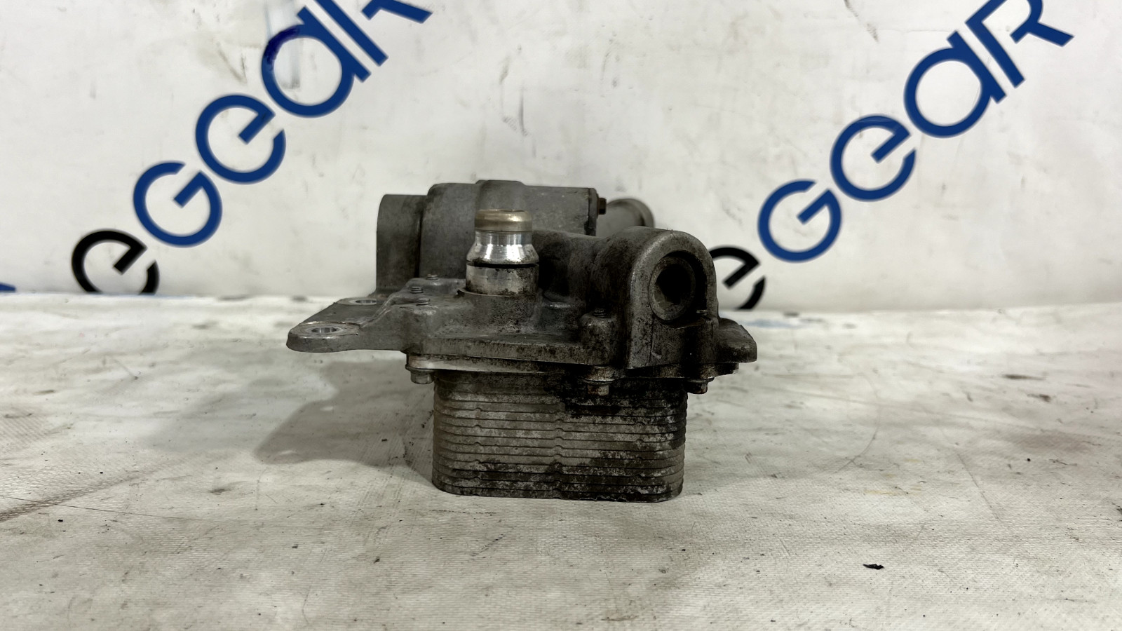 2011 Aston Martin V8 Vantage Oiler Cooler W/Adapter 9G33-6A641-AA 9G33-8C656-CA