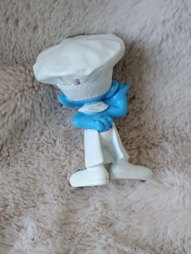 The Smurfs McDonald's Happy Meal Toy Peyo 2011 #15 CHEF - Picture 4 of 8