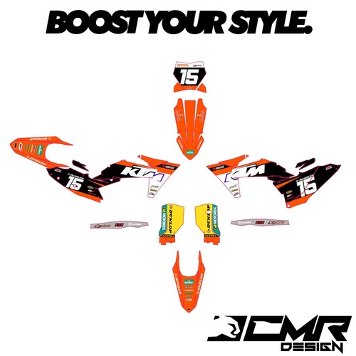 Graphics Sticker Kit for KTM SX SXF EXC F 85 125 250 300 350 450 Every Year - Picture 2 of 3