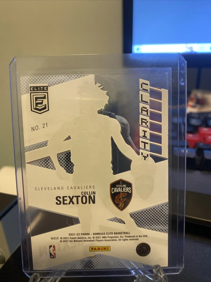 2021-22 Donruss Elite Clarity Collin Sexton #21 - Image 2 of 2