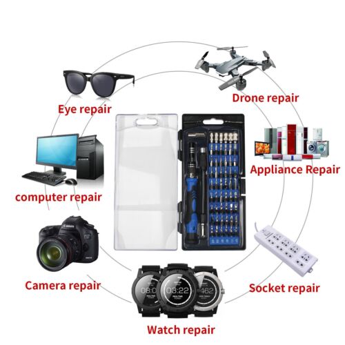 60X Computer Repair Kit Set Tool Laptop PC Precision Screwdriver Torx Smartphone - Picture 3 of 12