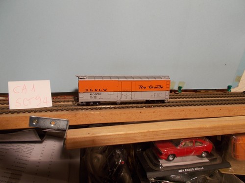 WALTHERS REEF 40' D&RGW #60952 CARR.PLAST A MOLLE KADEE NO BOX