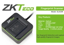 ZKTeco SLK20R – USB Fingerprint Scanner with Live Detection Technology