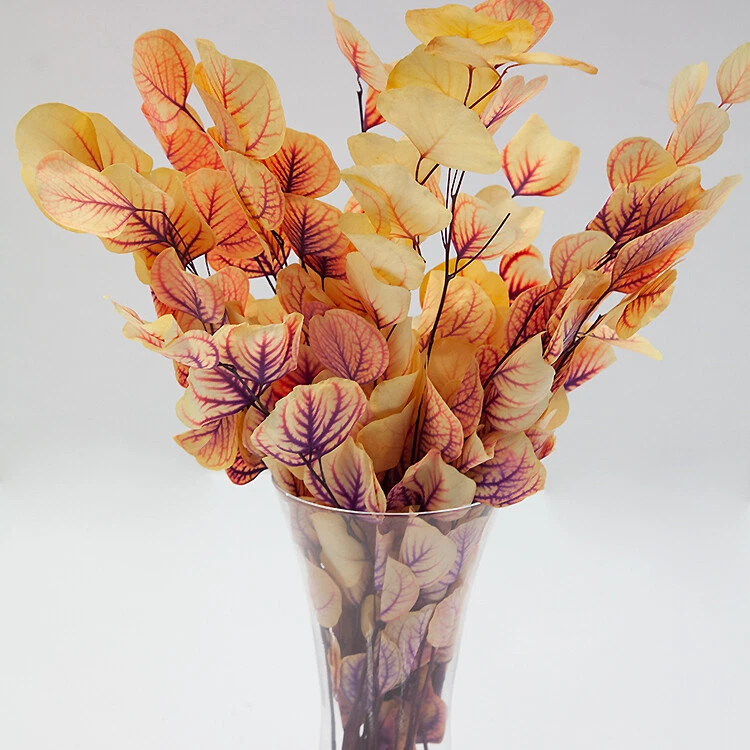 BAS DE FEUILLES D'AUTOMNE 55 CM DÉCORATIF TIGES DE FEUILLES VASE REMPLISSAGE DÉCORATION INTÉRIEURE - Photo 1/1