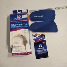 PowerStep SlimTech 3/4 Length, Size C  Men 9-9.5 Women 11-11.5 Brand New