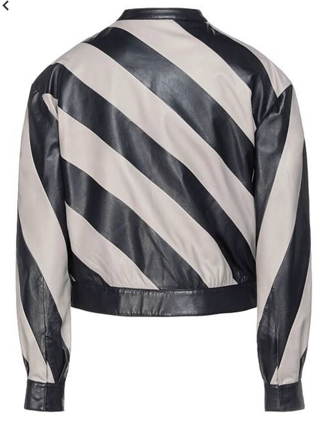 ARMANI 100percent lamb leather ￼ Jacket,  $2999 nwt szL image 2
