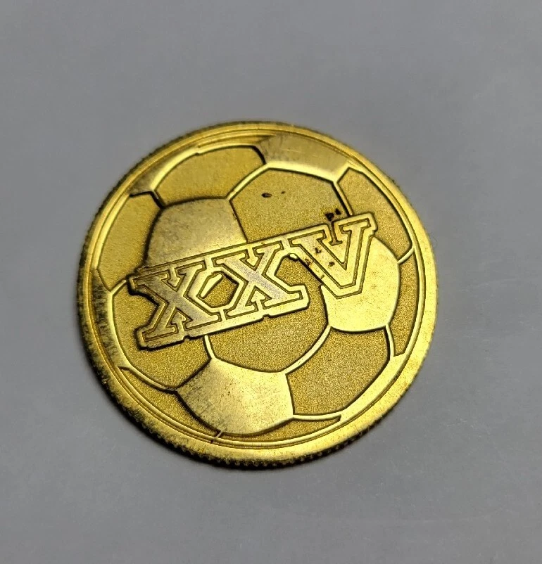 Tampa Bay Sun Bowl XXV 2002 (25 aniversario) - moneda de coleccionista Foto 3 de 3