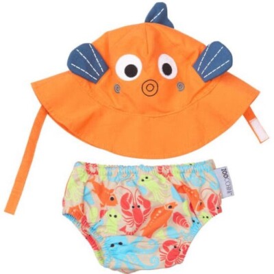 ZOOCCHINI Set Sonnenhut und Badehose - SUSHI THE FISH - 6-12 Monate - NEU  