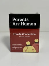 Parents Are Human English Edition Family Connection Deep Conversation Cards NIB