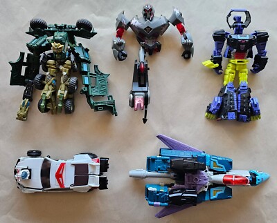 Transformers Figures Lot Parts, For Repair Only, Incomplete