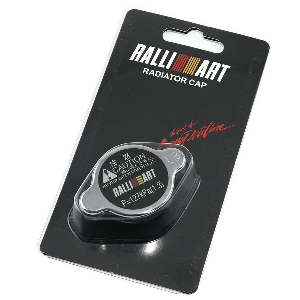 Silver Ralliart Racing High Pressure Radiator Cap for Mitsubishi Lancer EVO CP9A - Image 3 of 4