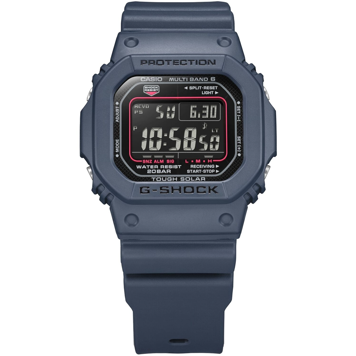CASIO G-SHOCK GW-M5610U-2JF Radio Solar Digital Watch Navy Blue