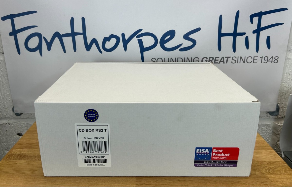 Pro-Ject CD Box RS2 T CD Transport - Silver - Ex-Display | eBay UK