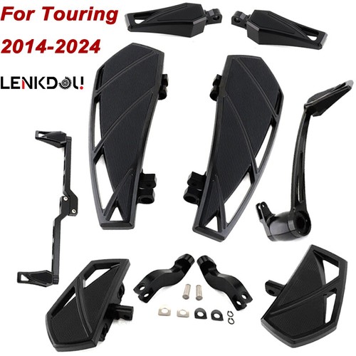 US Footpegs Floorboard Brake Pedal Shift Pegs For Harley Electra Road Glide King - Picture 43 of 45