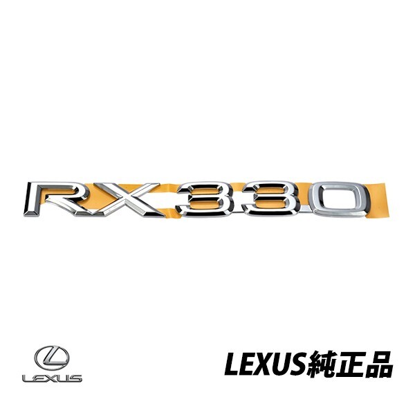 Genuine Lexus Toyota Harrier 30 ACU30W RX330 Rear Emblem 75443