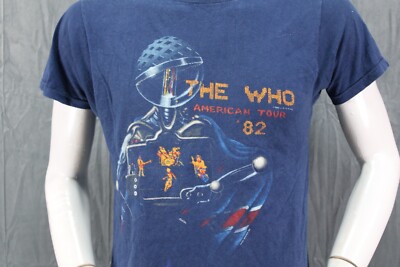 Vintage The Who Tour Shirt - 1982 American Tour by Schlitz - Men's