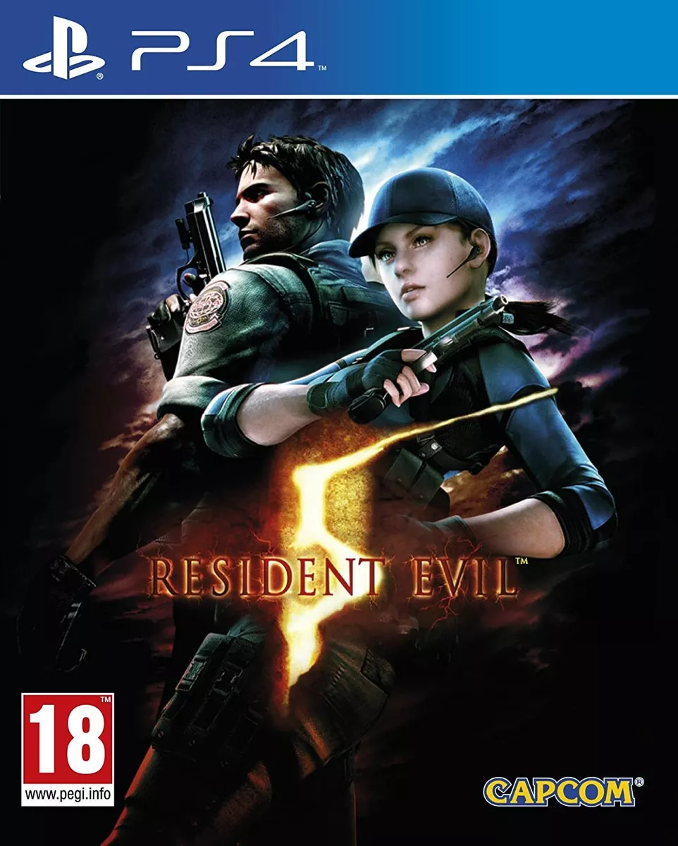 Resident Evil 5 HD Remake For PS4 (New & Sealed) 5055060931516