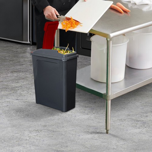25L Plastic Recycle Slimline Bin with Lids Waste Dustbin Garden, Assorted Colour - Picture 10 of 26
