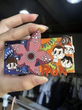 Cartoon TV Character Hard Enamel Pin Metal Badge Limited 3.3"