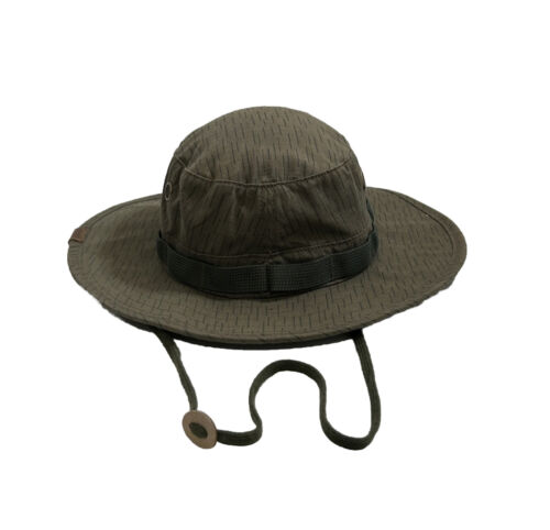 Puma The Lieutenant Olive Drab Boonie Style Safari Bucket Cap Hat One Size - Afbeelding 1 van 7