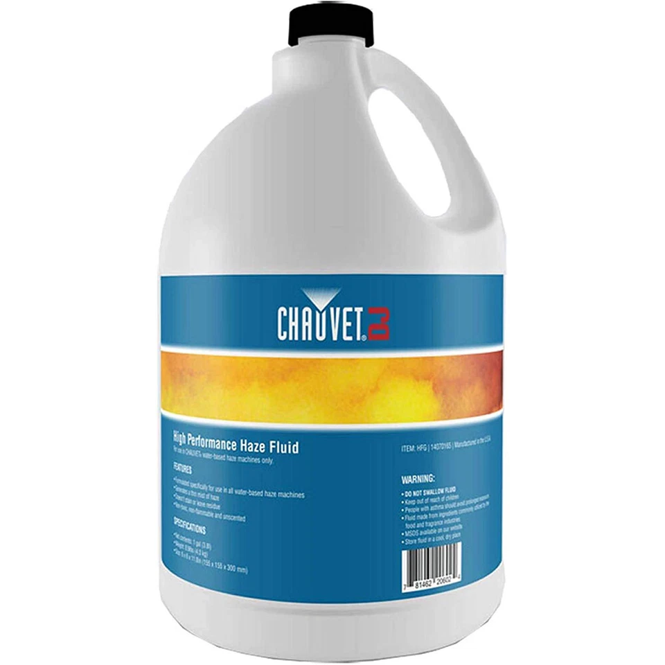 Líquido para máquina de humo/niebla CHAUVET Dj HURRICANE HFG - (4) botellas de galón Foto 2 de 2