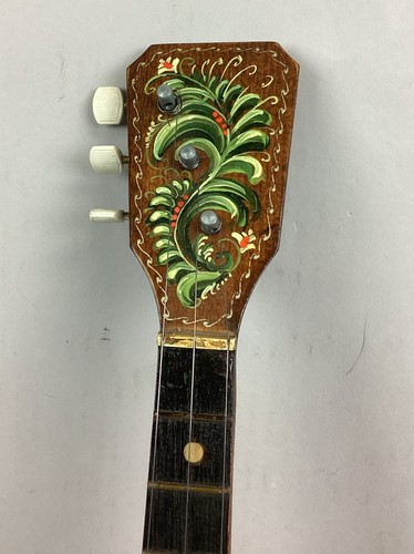 Vintage Russian Balalaika 3 String Instrument Folk Art Guitar Russian - 26.5” - Picture 2 of 12