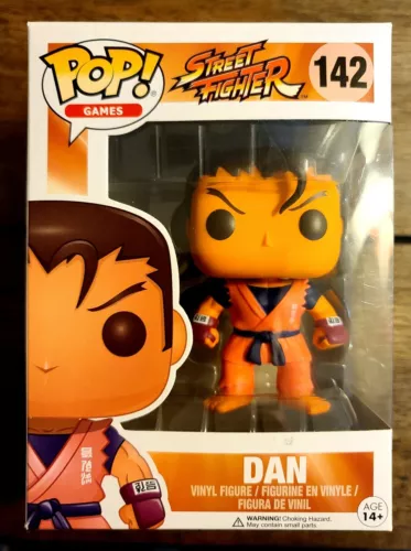 Funko Pop! Games Street Fighter Dan #142