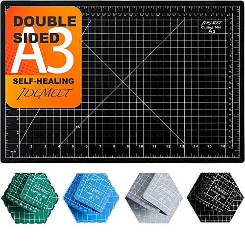 18 X 12 Self-Healing Double-Sided Cutting Mat for Craft, Sewing, Hobby,  Black – ASA College: Florida