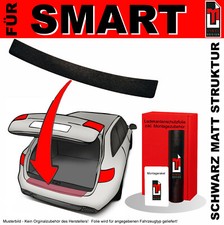 Lackschutzfolie Ladekantenschutz für Smart ForTwo 453 ab 11/2014 Schwarz matt