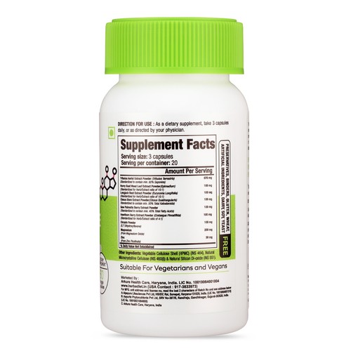 Natural Testosterone Booster Capsules Muscle Strength, Increase Energy & Stamina - Picture 2 of 4